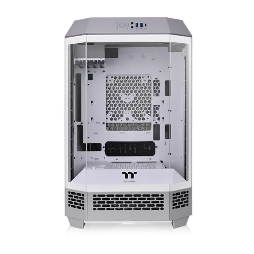 Корпус Thermaltake The Tower 300 Limestone, Micro Tower, m-ITX, Gray, 3x3.5"/3x2.5", 2xUSB3.0, USB-C