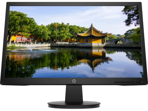 Монитор 21.5" HP V22v, Black, VA, 1920x1080@60Hz, 250кд/м2, 3000:1, 7ms, HDMI, VGA