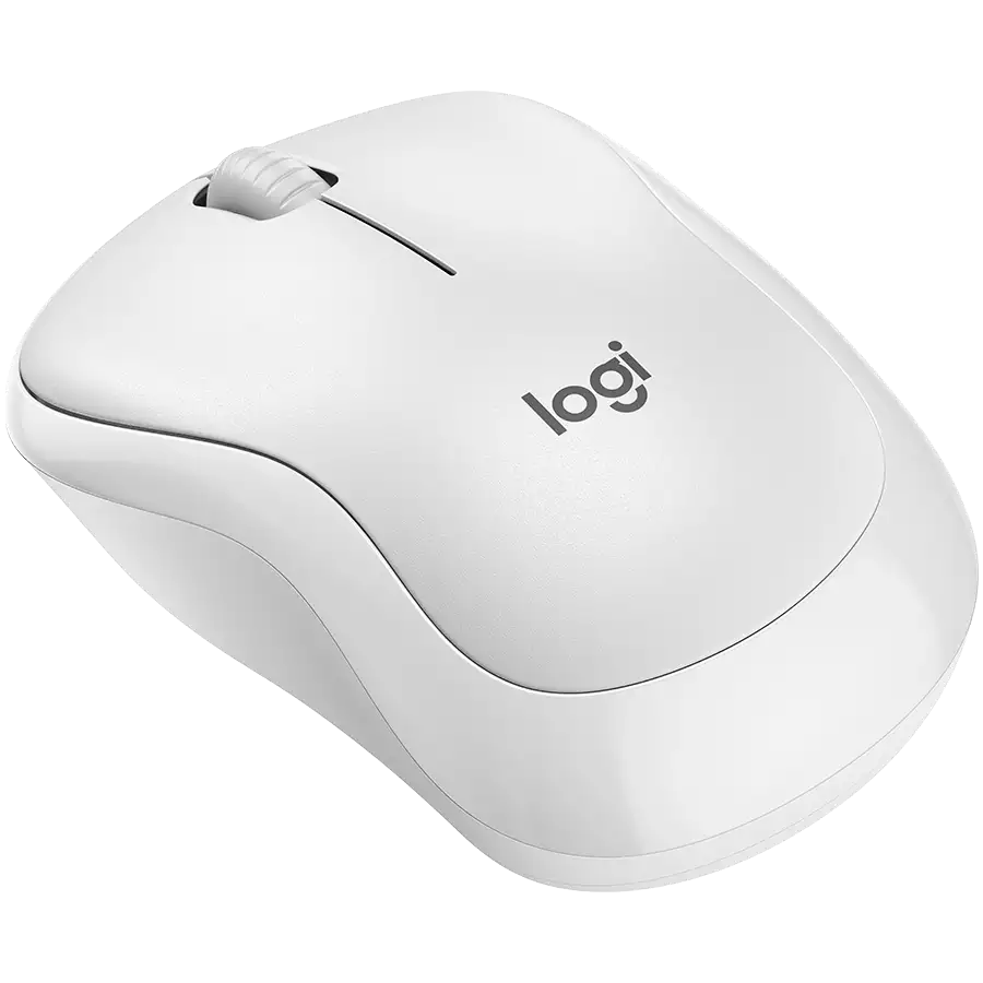 Мышь беспроводная Logitech M240 Silent Off White Bluetooth (белая, оптическая, 400-4000dpi, бесшумная)