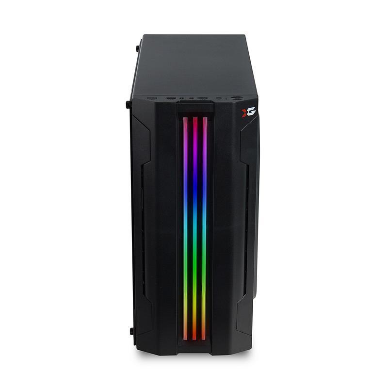 Корпус X-Game Thor, Midi Tower, ATX, Black, 2x3.5"/3x2.5", USB, USB3.0, RGB