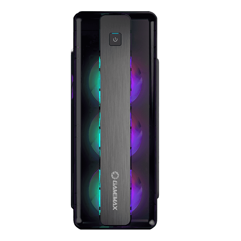 Корпус GameMax MoonLight FRGB(MFG.G511), Midi Tower, ATX, Black, 2x3.5"/2x2.5", 2xUSB2.0, USB3.0