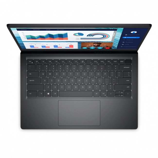 Ноутбук Dell/Vostro 3420/Core i3/1215U/1,2 GHz/8 Gb/M.2 PCIe SSD/256 Gb/No ODD/Graphics/UHD/256 Mb/14 ''/1920x1080/Windows 11/Pro/64/Черный