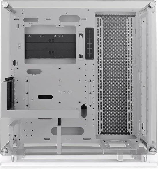 Корпус Thermaltake Core P3 TG Pro Snow, Midi Tower, E-ATX, White, 2x3.5"/3x2.5", 2xUSB3.0, USB-C