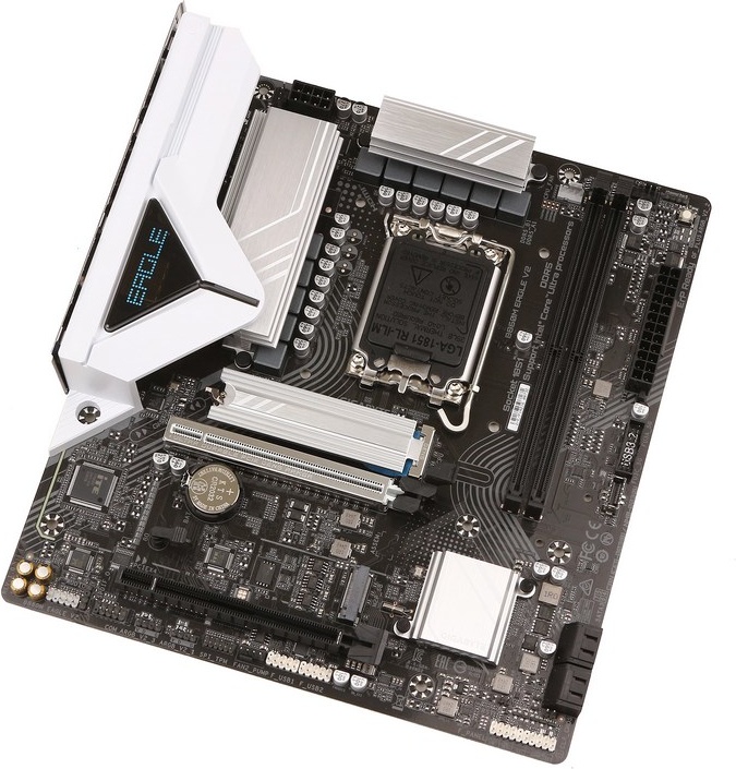 Матплата Gigabyte B860M Eagle, iB860, S1851, mATX, 2DDR-5, 2xPCI-Ex16, 4SATA, 2xM.2, HDMI, DP, 13USB