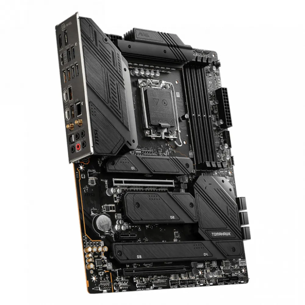 Матплата MSI MAG Z790 Tomahawk WiFi, iZ790, S1700, ATX, 4DDR-5, 2xPCI-Ex16,7SATA,4xM.2,HDMI,DP,17USB