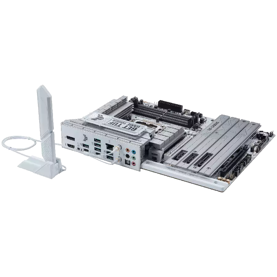 ASUS Main Board Desktop LGA1851 Intel Z890 Chipset 4 x DIMM slots, max. 256GB, DDR5 1 x DisplayPort 1 x HDMI 1 x Wi-Fi module 4 x M.2 slots 4 x SATA ATX Form Factor