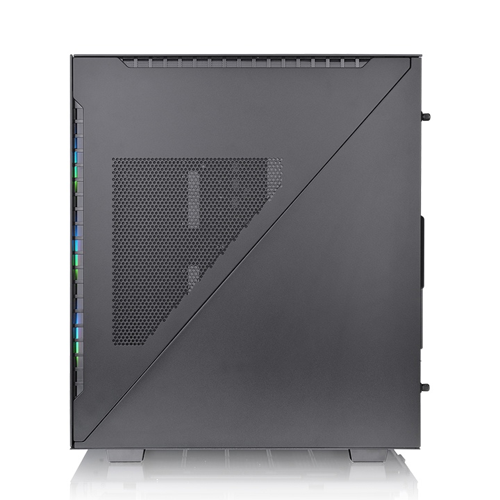 Корпус Thermaltake Divider 550 TG Ultra, Midi Tower, ATX, Black, 2x3.5"/5x2.5" HDD 3xUSB, USB-C
