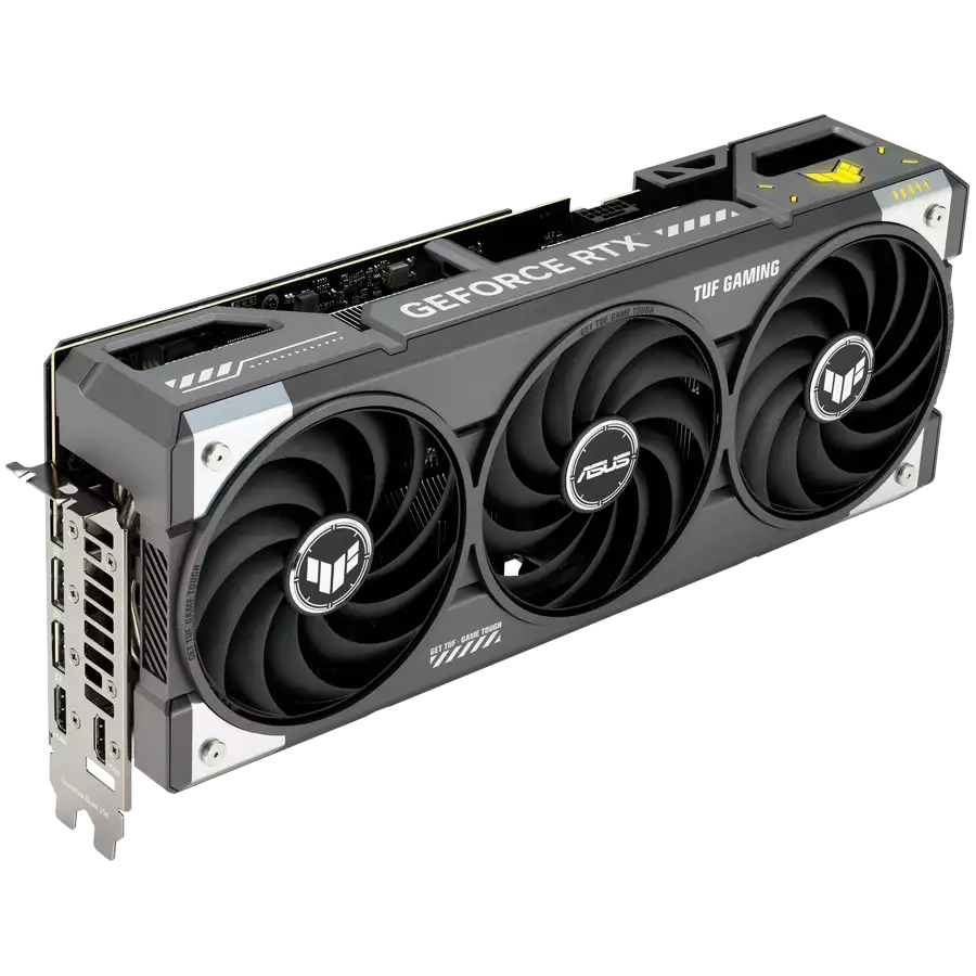 ASUS Video Card NVIDIA GeForce RTX 5070 OC mode: 2640MHz Default mode: 2610MHz  Yes x 3 (Native DisplayPort 2.1b) Yes x 2 (Native HDMI 2.1b) HDCP Support Yes (2.3) 12GB GDDR7 192-bit 7680 x 4320 P/N 90YV0LZ0-M0NA00