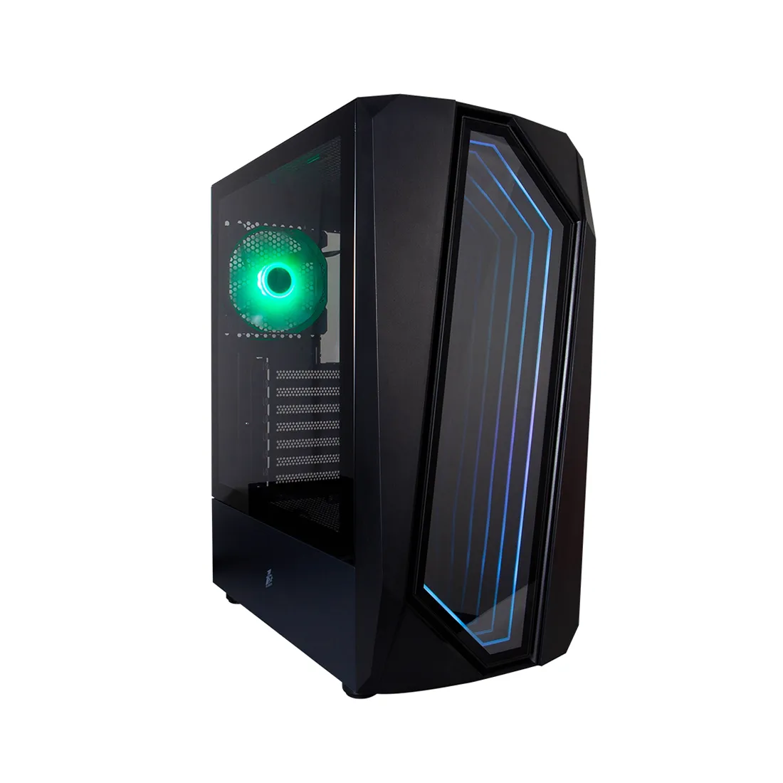 Корпус 1Stplayer Infinite Space IS6, Midi Tower, ATX, Black, 2x3.5"/2x2.5", 3xUSB, RGB