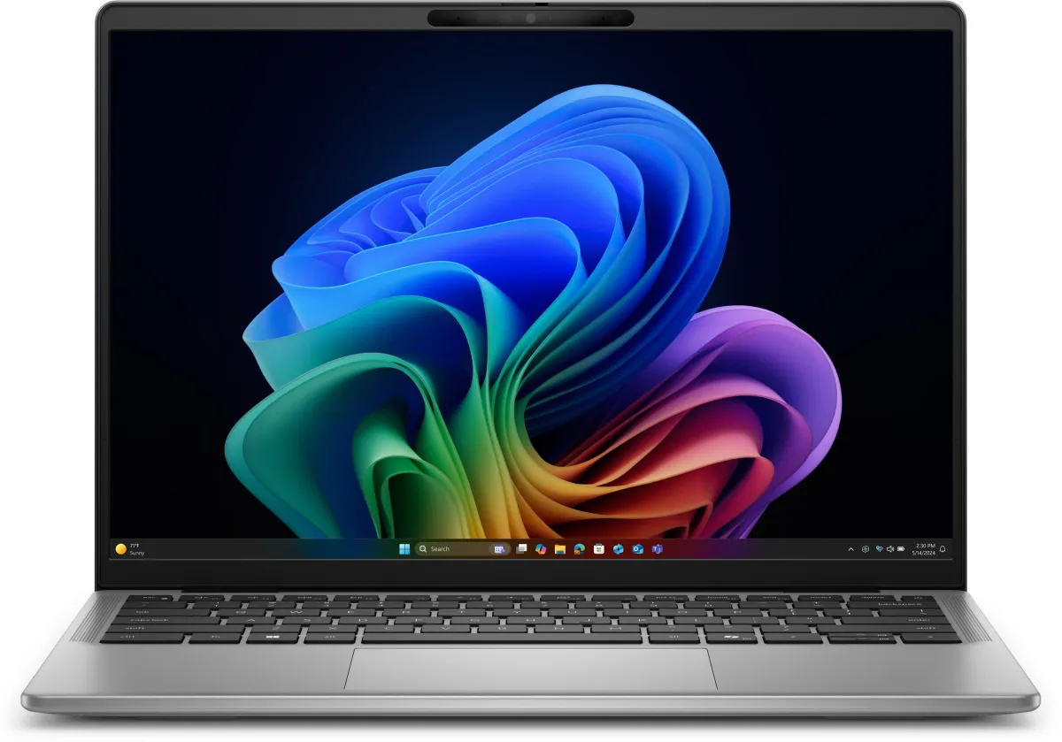 Ноутбук Dell/Latitude 7455/3г/Snapdragon/X1E-80-100/3,4 GHz/32 Gb/1Tb M.2 PCIe SSD/Adreno/14''/2560x1600 400nits Touch/Wi-Fi 7/BT5.3/Win 11 Pro/EngKb