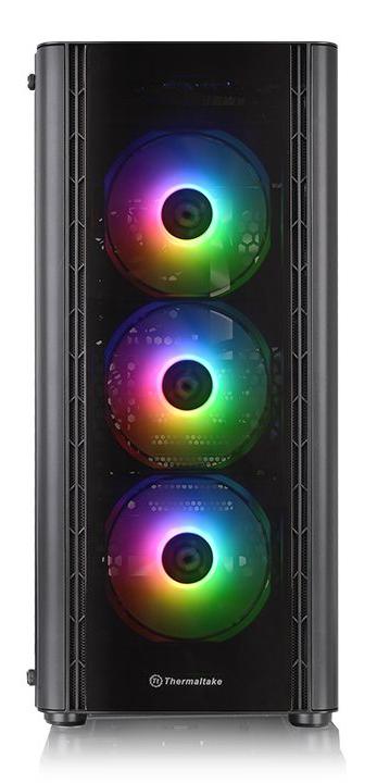 Корпус Thermaltake V250 TG ARGB, Midi Tower, E-ATX, Black, 2х3.5"/2x2.5", 2xUSB, USB3.0