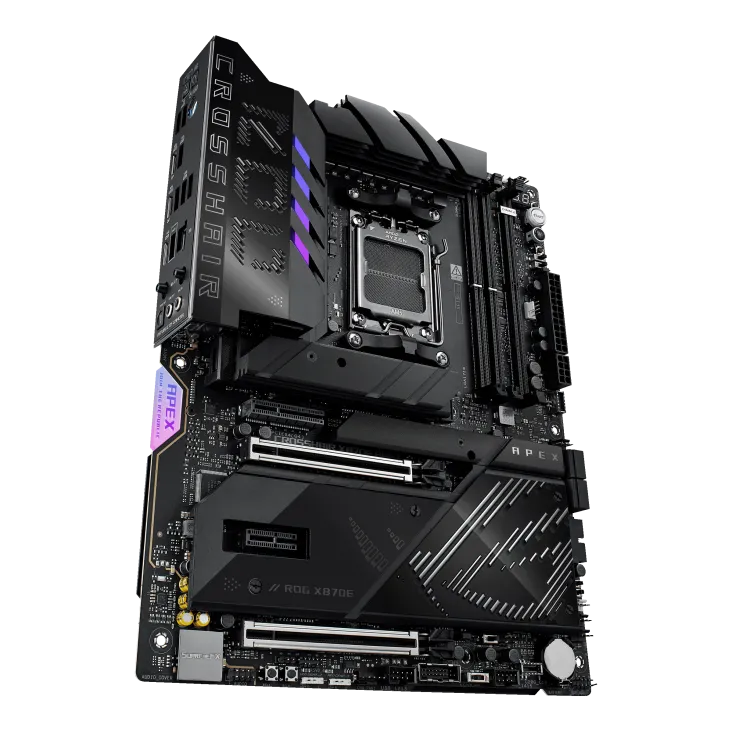 Материнская плата ASUS ROG CROSSHAIR X870E APEX AM5 2xDDR5 4xSATA Raid 5xM.2 3xType-C ATX
