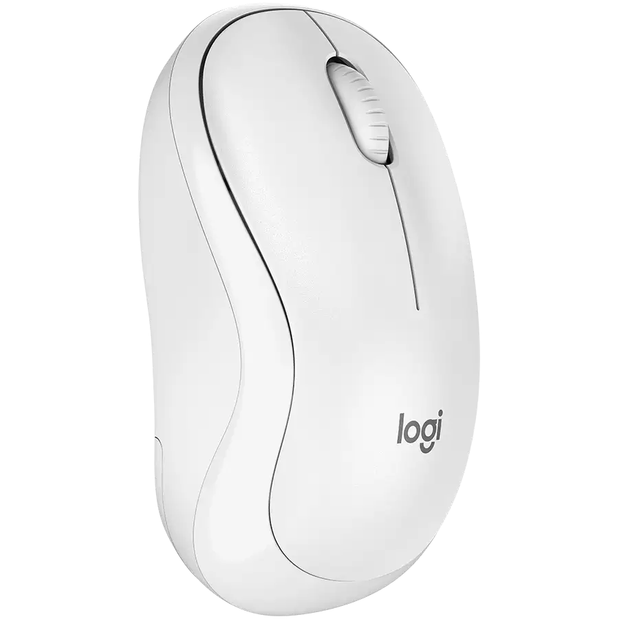 Мышь беспроводная Logitech M240 Silent Off White Bluetooth (белая, оптическая, 400-4000dpi, бесшумная)