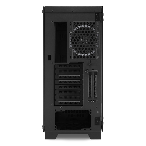Корпус Sharkoon ELITE SHARK CA200G, Midi Tower, E-ATX, Black, 4x3.5"/7x2.5", 2xUSB2.0, 2xUSB3.0
