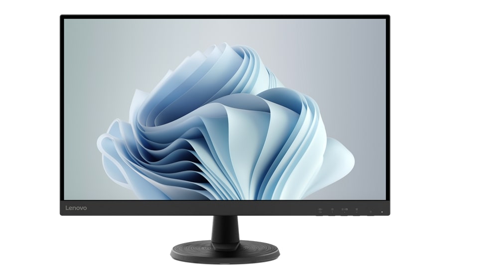 Монитор 27" Lenovo D27-40, Black, VA, 1920x1080@75Hz, 250кд/м2, 3000:1, 4ms, VGA, HDMI