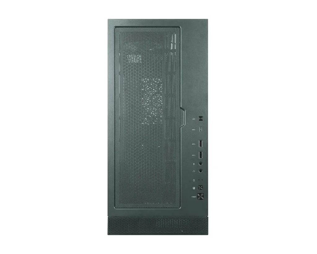 Корпус MSI MAG Vampiric 300R, Midi Tower, ATX, Midnight Green, 2x3.5"/2x2.5", 2xUSB3.0, USB-C
