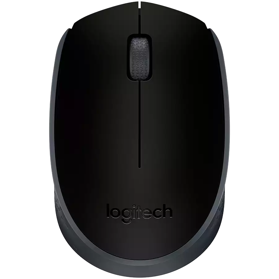 Мышь беспроводная Logitech M171 Black (черная, оптическая, 1000dpi, 2.4 GHz/USB-ресивер)(M/N: M-R0060 / C-U0010)