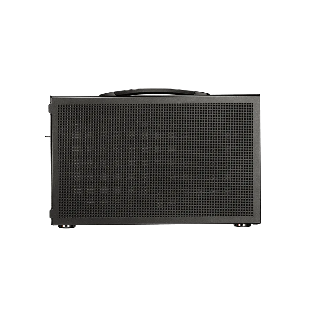 Корпус PCCooler K101 MESH GY 3F ITX 2xUSB3.0, USB-C, 1x3.5", 4x2.5" Предустановлено 3 вентилятора, Цвет: Grey