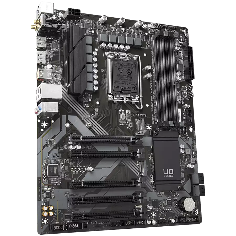 GIGABYTE MB LGA1700  B760 4 x DDR DIMM 2 x M.2  4 x SATA 1 x HDMI port 1 x DisplayPort ATX