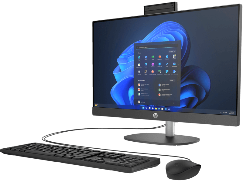 Моноблок HP Europe/ProOne 240 G10/3г/Core i5/1334U/1,3 GHz/16 Gb/PCIe NVMe SSD/512 Gb/No ODD/Graphics/Iris Xe/256 Mb/Windows 11/Pro/64/23.8 ''/Full HD