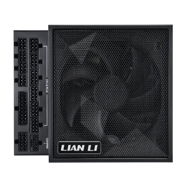 Блок питания Lian Li EG1000 BLACK 1000W Full Modular, 80+ PLATINUM, КПД 92,36%, 25.96dBA, FAN 120MM FDB, 2000rpm, Black G9P.EG1000.BE00.EU
