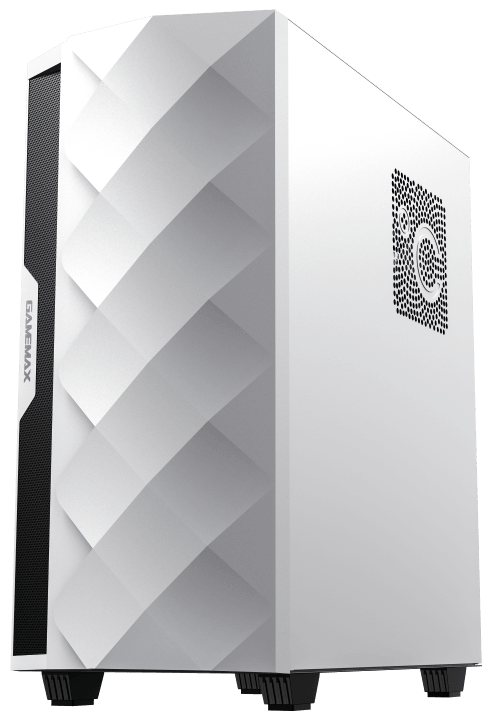 Корпус ПК без БП GameMax Diamond COC White