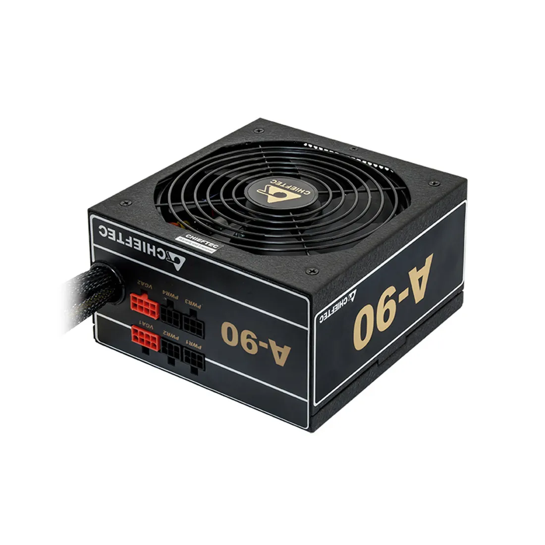БП ATX 550W Chieftec A-90 GDP-550C, 14sm fan, 20+4/24+4/24+8, 6SATA, 3molex, 2x6+2p PCI