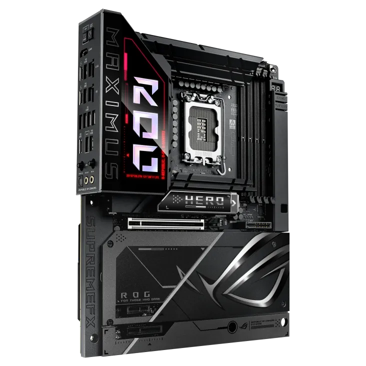 Матплата Asus ROG Maximus Z890 Hero, iZ890, S1851, ATX, 4DDR-5, 2xPCI-Ex16, 4SATA, 6xM.2, HDMI,18USB