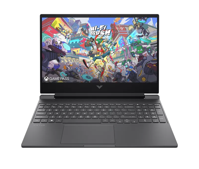 Ноутбук HP 15-fb3014ci, Ryzen 5 8645HS/15.6"FHD/16GB/512GB/GF RTX2050 4GB/LAN/DOS
