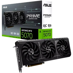 Видеокарта ASUS GeForce RTX5070 PRIME OC Edition 12Gb GDDR7 192-bit 1xHDMI 3xDP PRIME-RTX5070-O12G