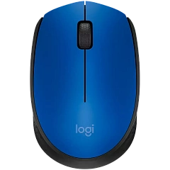 Мышь беспроводная Logitech M171 Blue (синяя, оптическая, 1000dpi, 2.4 GHz/USB-ресивер) (M/N: M-R0060 / C-U0010)