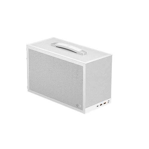 Корпус PCCooler K101 MESH WH 3F ITX 2xUSB3.0, 1xUSB-C, 1x3.5", 4x2.5" Предустановлено 3 вентилятора, Цвет: White