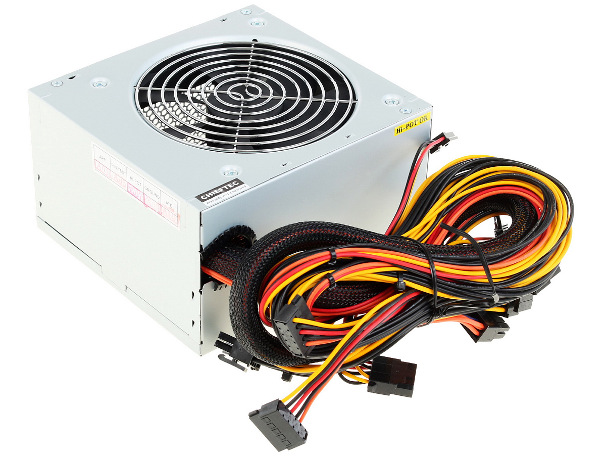 БП ATX 600W Chieftec iArena GPA-600S, OEM