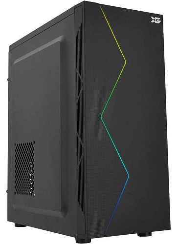 Корпус X-Game Galaxy, Midi Tower, ATX, Black, 2x3.5"/2x2.5", 2xUSB, RGB