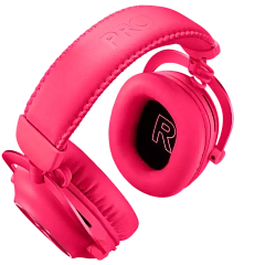 LOGITECH G PRO X2 LIGHTSPEED Wireless Gaming Headset - Blue Mic - MAGENTA