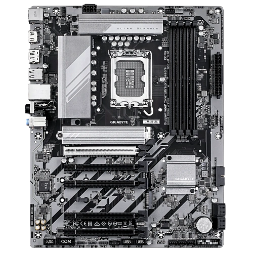 Матплата Gigabyte B860 DS3H WiFi6E, iB860, S1851, ATX, 4DDR-5, 1xPCI-Ex16, 2xM.2, HDMI, DP, 13USB