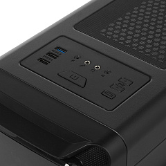Корпус Zalman I3 Edge, Midi Tower, ATX, Black, 2x3.5"/3x2.5", 3xUSB