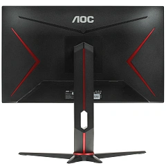 Монитор 23.8" AOC 24G2SU/BK, Black-Red, VA, 1920x1080@165Hz, 350кд/м2, 3000:1, 4ms, VGA, 2xHDMI, DP