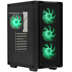Корпус DeepCool CC560 Mesh V2, Midi Tower, ATX, Black, 2x3.5"/2x2.5", 2хUSB3.0, ARGB