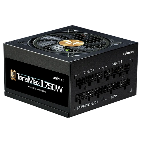БП ATX 750W Zalman TeraMax 2, Gold, 24+4/20+4+8/24+8+8, 12cm, 3x6+2p+16p PCI-E