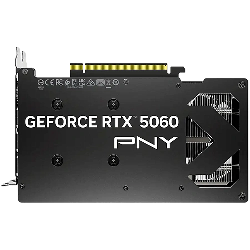 PNY Video Card NVidia GeForce RTX 5060 8GB Overclocked Dual Fan DLSS 4