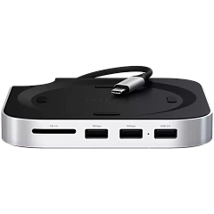 SATECHI Mac Mini M4 Stand & Hub with SSD Enclosure