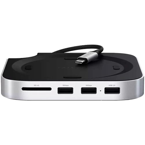 SATECHI Mac Mini M4 Stand & Hub with SSD Enclosure