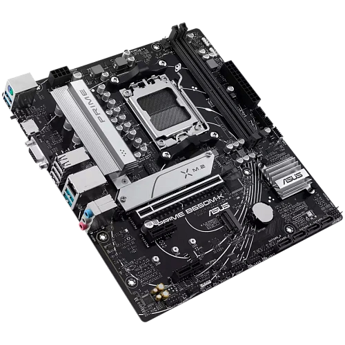 ASUS Main Board Desktop Socket AM5 AMD B650 Chipset 2 x DIMM, Max. 96GB, DDR5 1 x VGA port 1 x HDMI 2 x M.2 slots 4 x SATA micro-ATX Form Factor