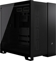 Корпус Corsair 6500D Airflow, Midi Tower, m-ATX, Black, 2x3.5"/2x2.5", 4xUSB3.2, USB-C