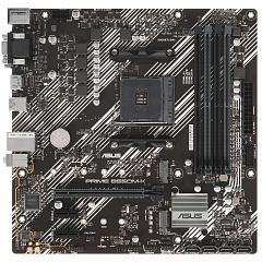 Материнская плата ASUS PRIME B550M-K  AM4 4xDDR4 4xSATA3 RAID 2xM.2 DVI-D D-Sub HDMI mATX