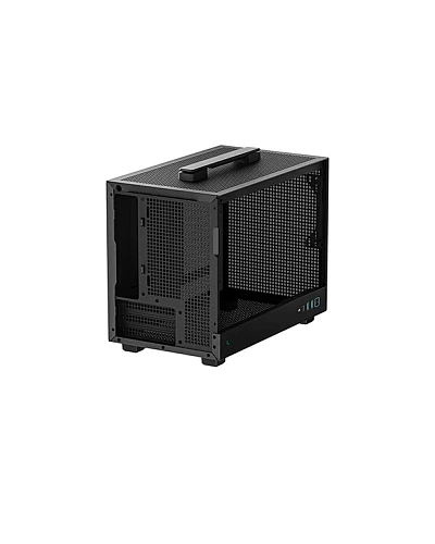 Корпус DeepCool CH160, m-ITX, ATX, Black, 1x3.5"/1x2.5", 2xUSB3.0, USB-C