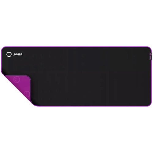 Lorgar Main 319, Gaming mouse pad, High-speed surface, Purple anti-slip rubber base, size: 900mm x 360mm x 3mm, weight 0.6kg