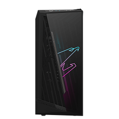Корпус Gigabyte Aorus C450 GLASS, Midi Tower, Black, ATX, 3x2.5"/2x3.5", 2xUSB3.0, USB-C