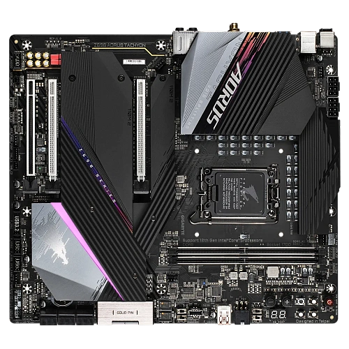 Матплата Gigabyte Z690 Aorus Tachyon, iZ690, S1700, E-ATX, 2DDR-5, 3xPCI-Ex16,6SATA,4xM.2,HDMI,16USB